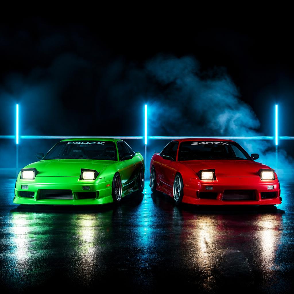 NISSAN 240ZX TWINS